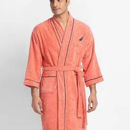 nautica Bath Robe with Tie-Up Belt-picture-45
