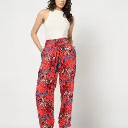 Women Printed Regular Fit Pyjamas-image-1