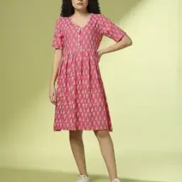 acai Women Printed A-Line Dress-picture-16