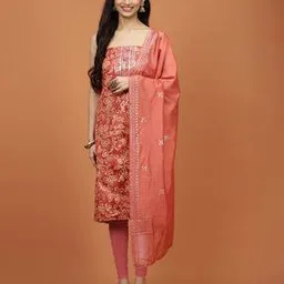mbz.in by meena bazaar Women Self-design Unstitched Dress Material-picture-11