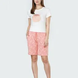 van heusen Allover Print & Functional Pocket Lounge Shorts-picture-52