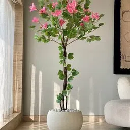 mason home Artificial Pink Bauhinia Plant -picture-38