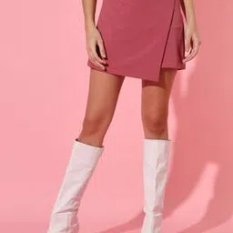 Women Skorts with Zip Closure-image-87