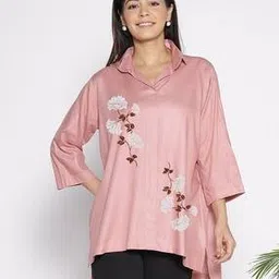 svaraa Women Floral Print Relaxed Fit Top-picture-36