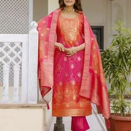 nyrika Women Embellished Straight Kurta Suit Set -picture-31