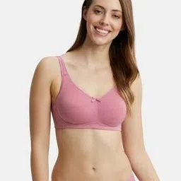 jockey Wirefree Non Padded Super Combed Cotton Everyday Bra with Concealed Shaper Panel-FE41-picture-15