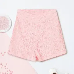 max Girls Floral Lace Shorts-picture-36