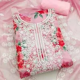 svaraa Women Embroidered Unstitched Dress Material-picture-39