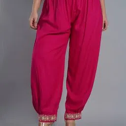 letsdressup Women Floral Print Salwar with Elasticated Waist -picture-29