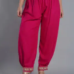 letsdressup Women Floral Print Salwar with Elasticated Waist -picture-12