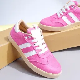 shoetopia Girl Round-Toe Running Sneakers image 1