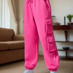 bewakoof Women Cuffed Joggers with Elasticated Drawstring Waist-picture-38