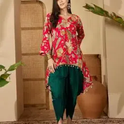 youthnic Women Floral A-line Kurta Set-picture-28