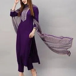 anni designer Women Floral Straight Kurta Set-picture-45