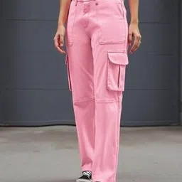 bewakoof Women's Cargo Pants-picture-25