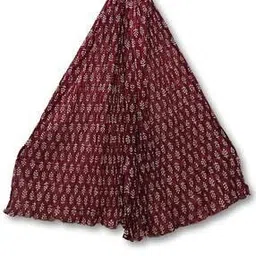 molcha by babita singh Women Floral Print Dupatta with Contrast Lace Detail-picture-14