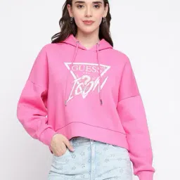 guess Women Typographic Hoodie image 1