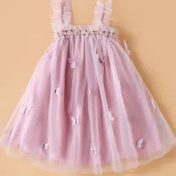 hopscotch Girls Embellished A-Line Dress image 1