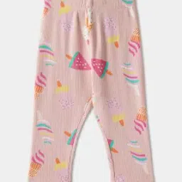 r&b Girls Printed Leggings with Elasticated Waist-picture-11