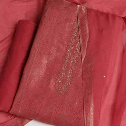 mbz.in by meena bazaar Women Embroidered 3-Piece Unstitched Dress Material image 1