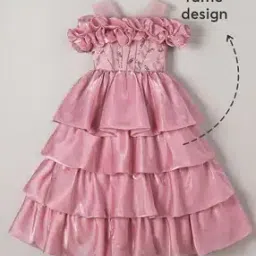 hopscotch Girls Embellished Gown Dress-picture-44