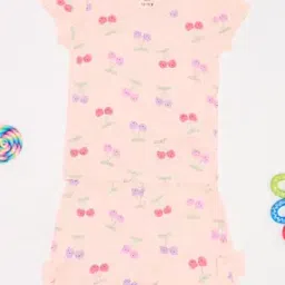 pantaloons baby Cherry Print Round-Neck T-Shirt & Short Set -picture-12