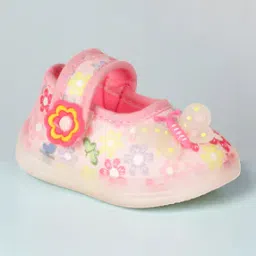 lil lollipop Girls Floral Print Slip-On Casual Shoe-picture-53
