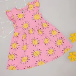 pantaloons baby Graphic Print Round-Neck A-Line Dress-picture-44