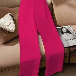 Women High-Rise Flat-Front Pants-image-59