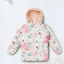max Girls Floral Print Hooded Padded Jacket-picture-37