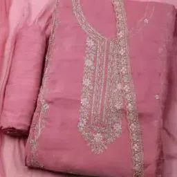 mbz.in by meena bazaar Women Embroidered Unstitched 3-Piece Dress Material-picture-32