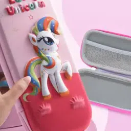 gopalvilla Layered Zip-Open Pencil Pouch Bag-picture-46