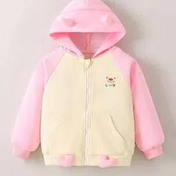 hopscotch Girls Zip Front Colour-block Jacket-picture-14