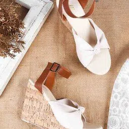 jm looks Women Open-Toe Ankle-Strap Wedges-picture-16