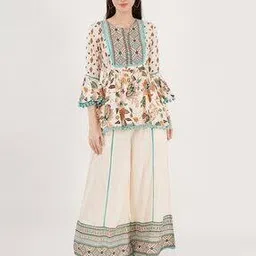 sonnesta Printed Top with Palazzos-picture-48