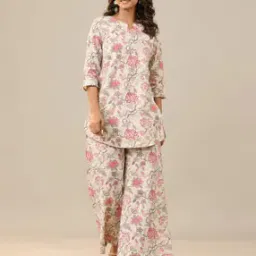 Women Cotton 2-Piece Sets-image-3