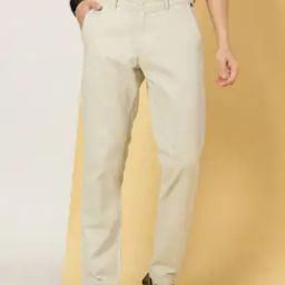 thomas scott Men Slim Fit Flat-Front Chinos-picture-31
