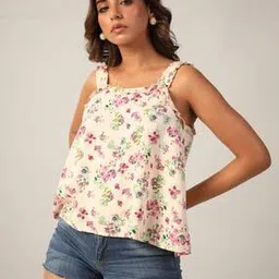 Women Floral Print Relaxed Fit Top-image-36