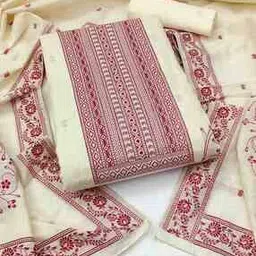 svaraa Women Embroidered 3-Piece Unstitched Dress Material-picture-24