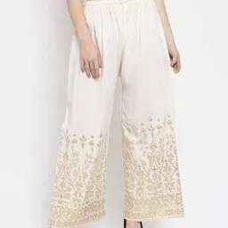 clora creation Floral Print Palazzos-picture-14