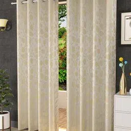 presto Set of 2 Leaf Printed Window Curtains 44"x 60"-picture-37