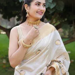 besucher Assam Silk Embroidery work Saree Traditional Saree-picture-14
