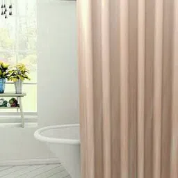 kuber industries Striped Shower Curtain with 8 Hooks-picture-12