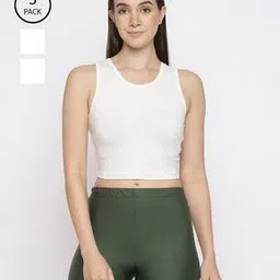 la intimo WomenPack of 3 Cut and Sew Seam Camisole-picture-49