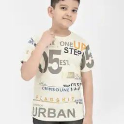 crimsoune club Typographic Print Crew-Neck T-Shirt-picture-9