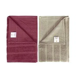 divine casa Set of 2 250 GSM Striped Bath Towels-picture-28