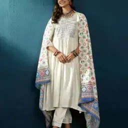 kvs fab Women Printed Straight Kurta Set-picture-50