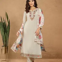 nyrika Women Embroidered Straight Kurta Set-picture-35