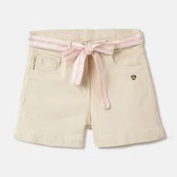 blue giraffe Girls Cotton Regular Fit Shorts-picture-13