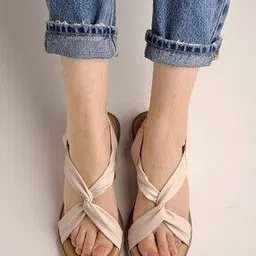shoetopia Open-Toe Criss-Cross Flat Sandals-picture-40